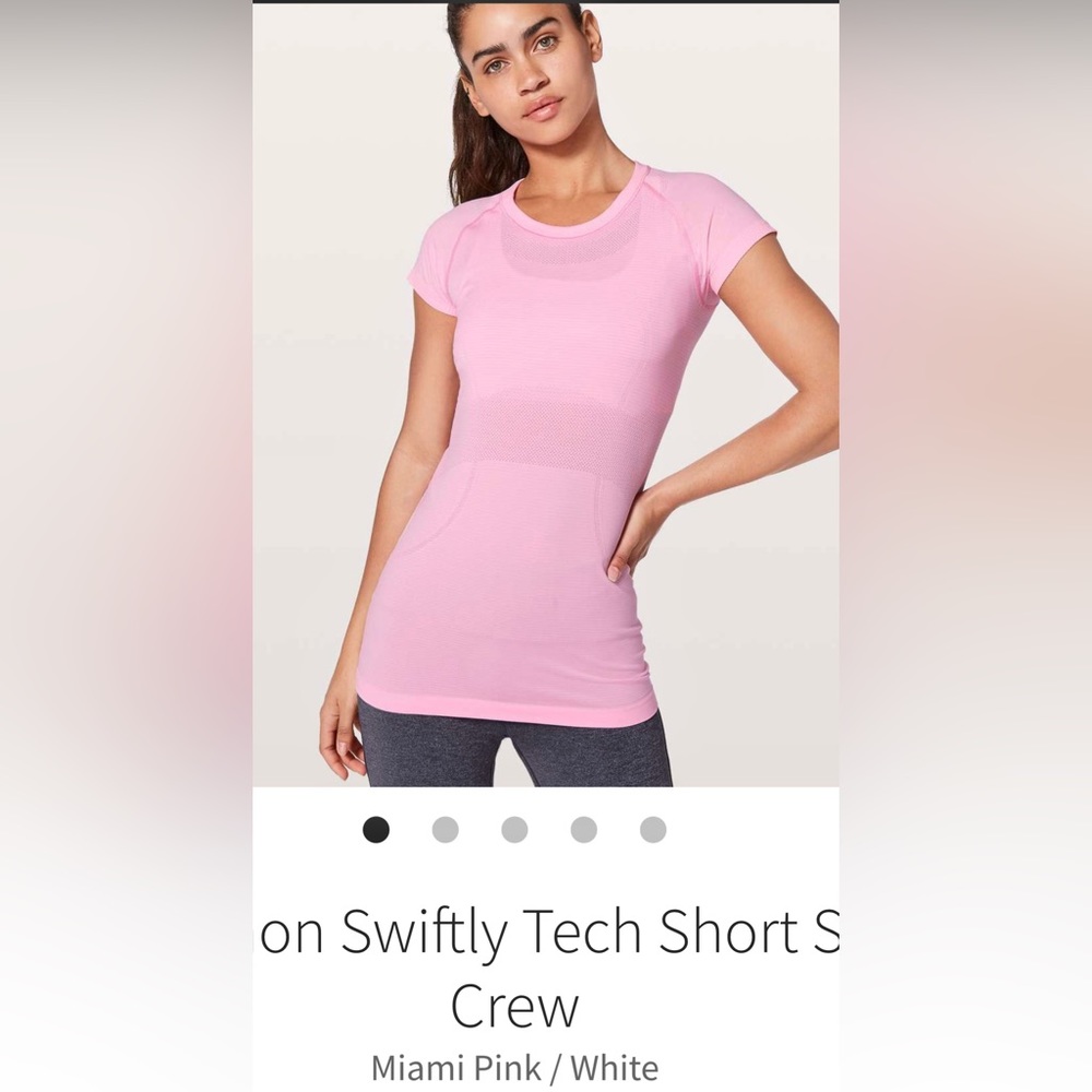 LULULEMON Swiftly Tech Crew SS Top